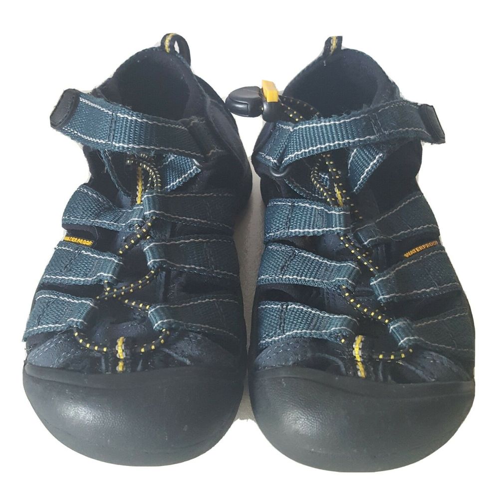 KEEN Waterproof Sandals Child Youth Sz 3 Blue Boy